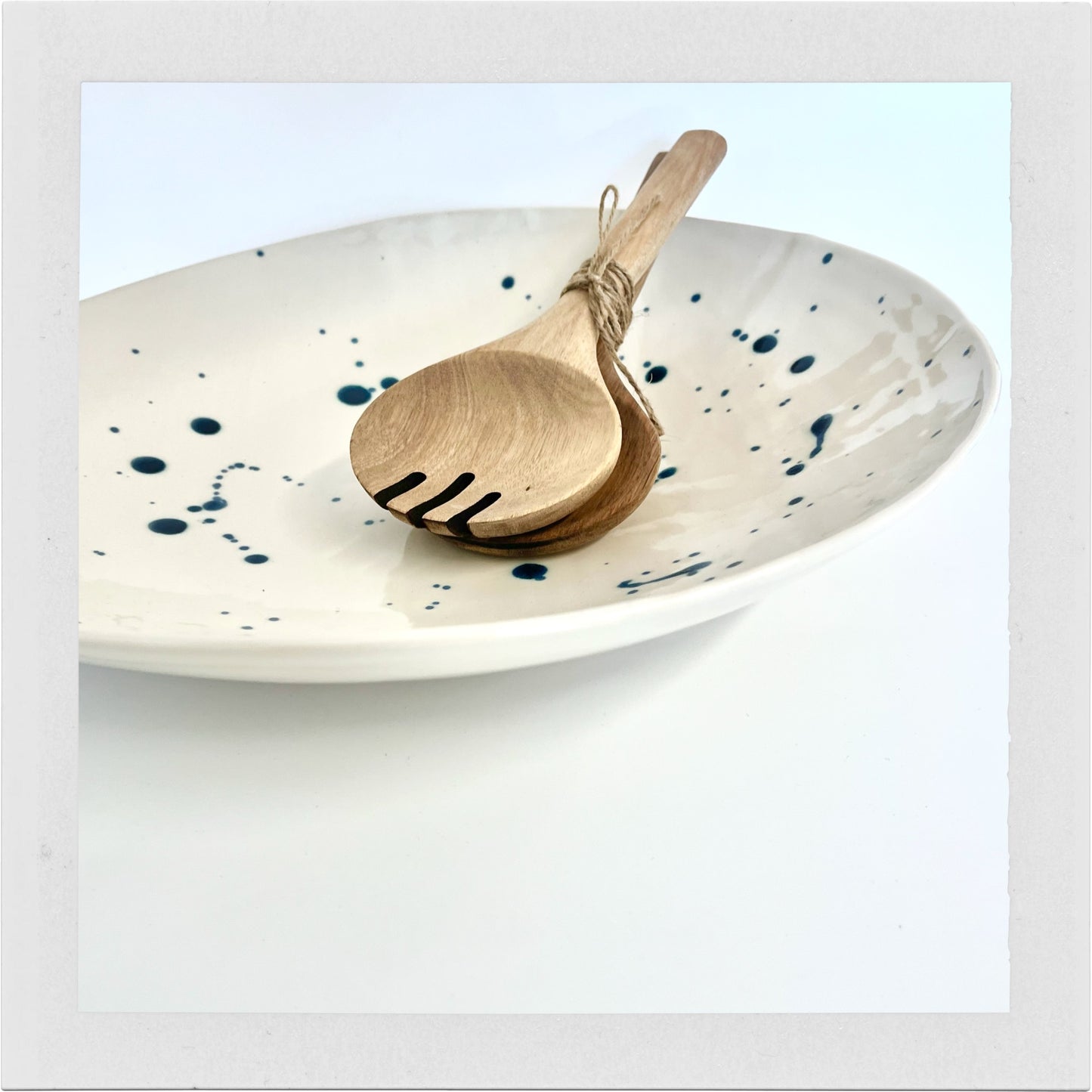 Serving bowl - Splatter design