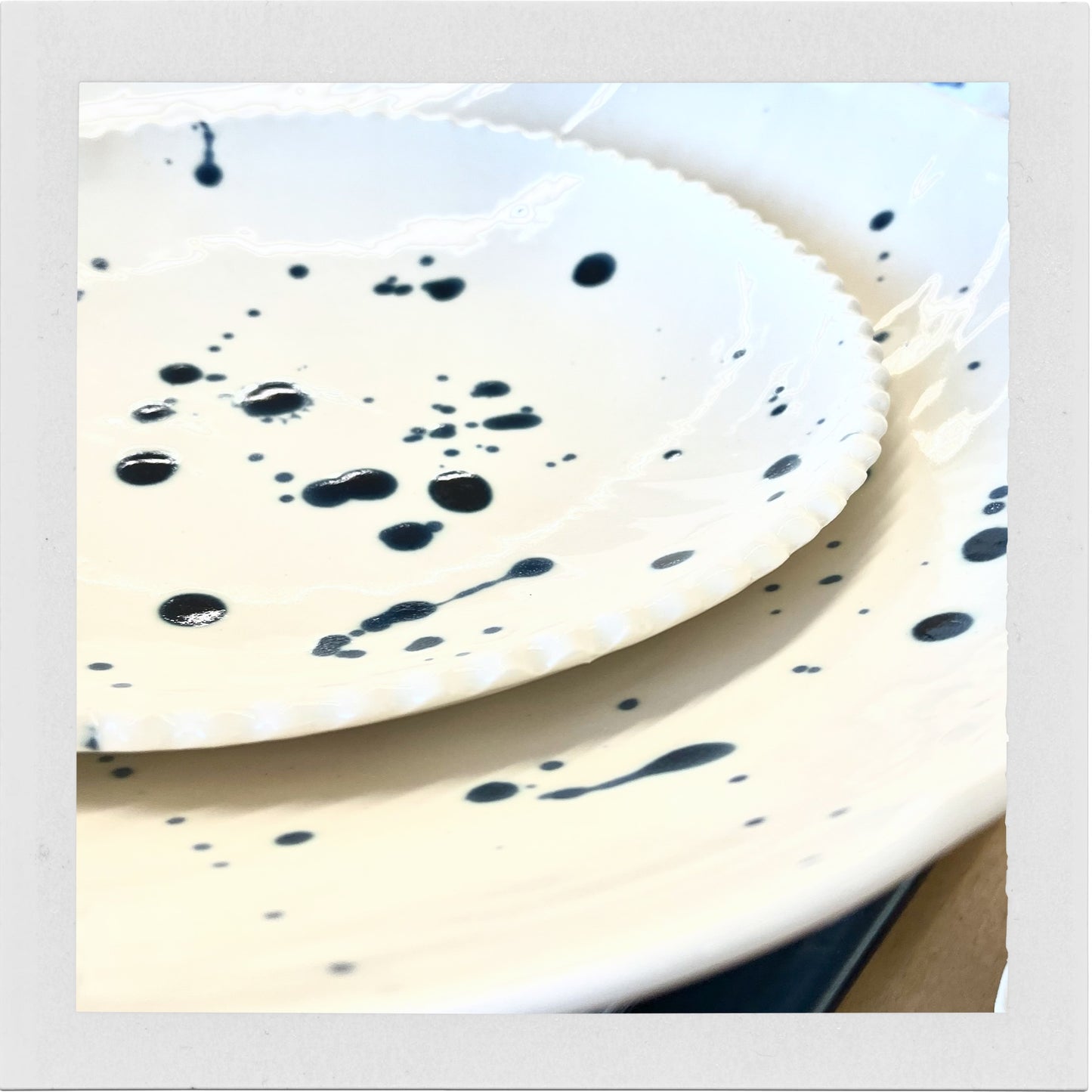 Serving bowl - Splatter design