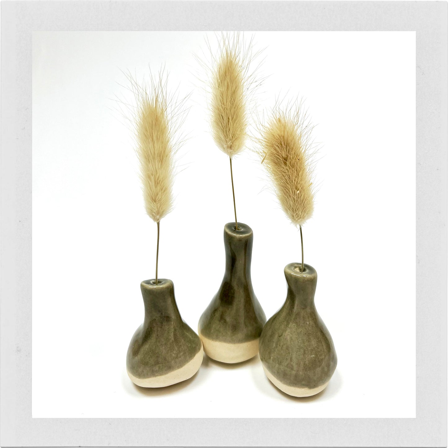 Sculpted Organic Tiny Vases