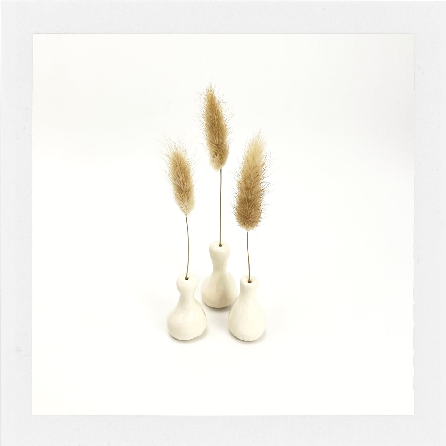 Sculpted Organic Tiny Vases